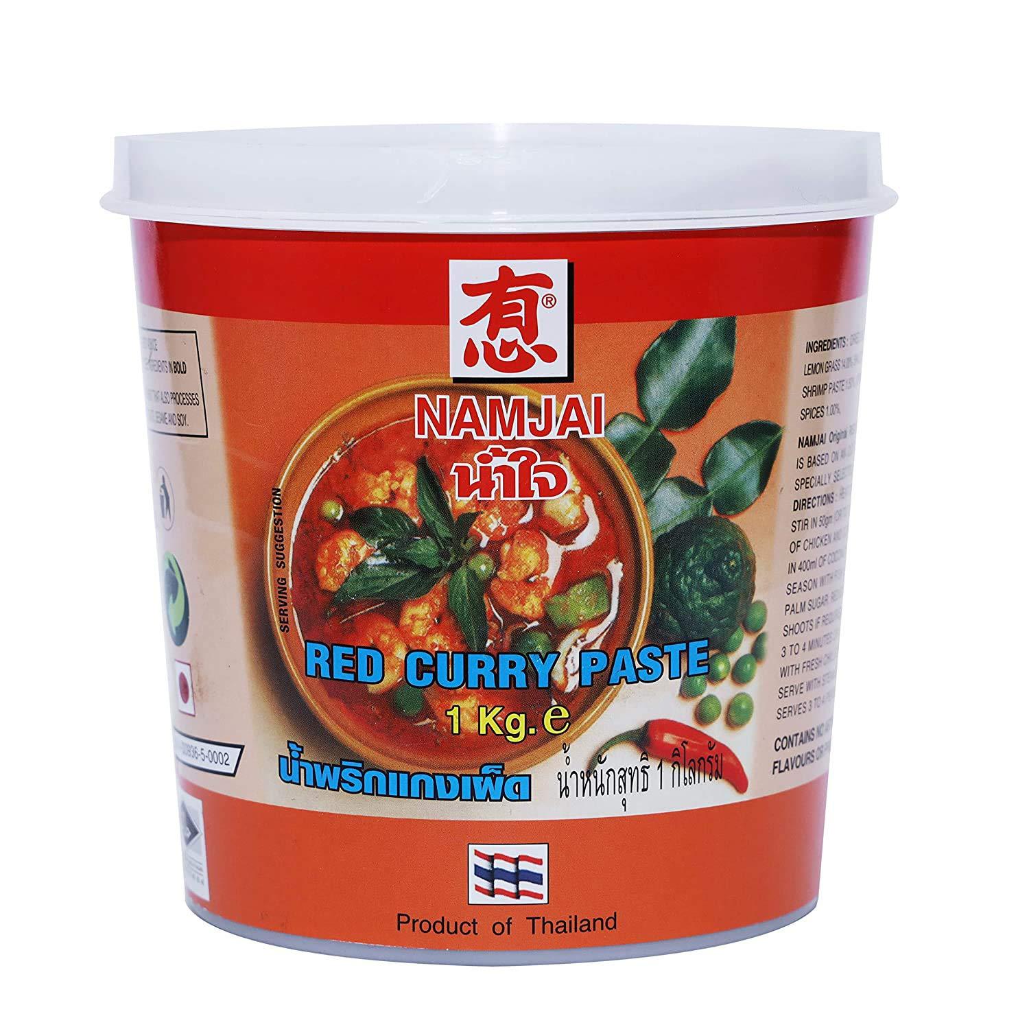 Namjai Namjai Red Curry Paste, 1000 g