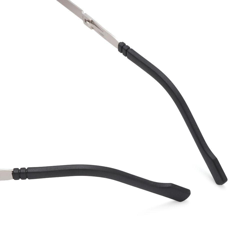 Besillia Besillia 1Pc Blue Anti-Light Reading Glasses Men Metal Foldable Presbyopia Spectacles Frame Cooling Glasses With Case +1.50 (+1.50)