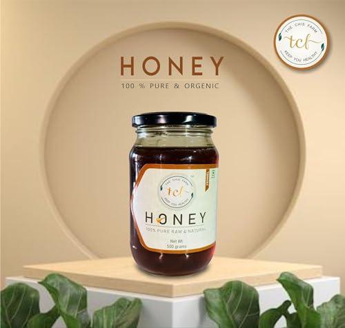 THE CHIS FARM THE CHIS FARM Raw Organic Honey | 100% Raw & Natural | No Added Sugar | No Antibiotics | Non GMO | Unpasteurize. (Fennel, 1000 Grm)