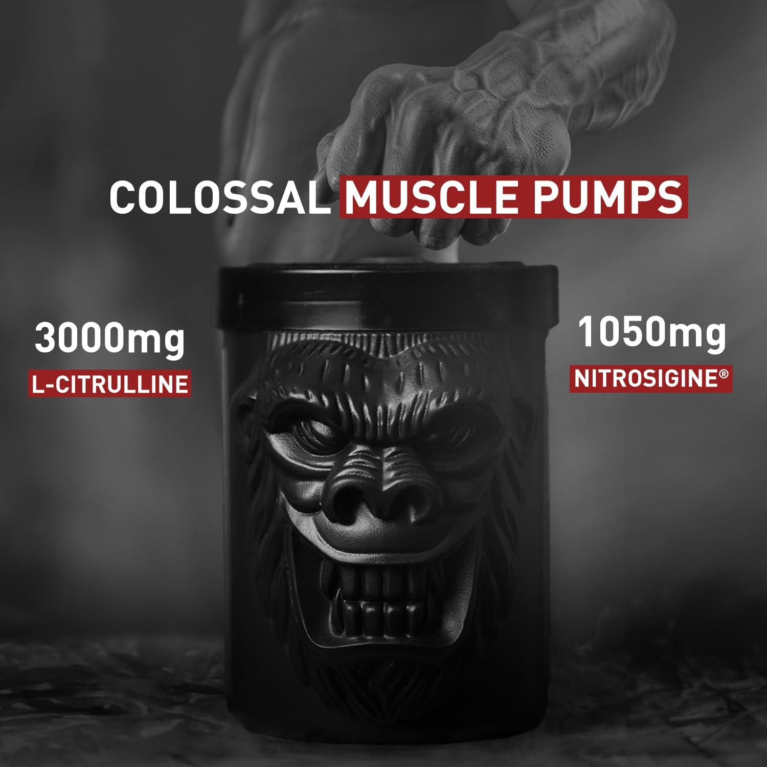 MuscleBlaze MuscleBlaze Pre Workout Wrathx Pump With Nitrosigine & L-Citrulline (Citrus Blast, 300G, Powder, 30 Servings)