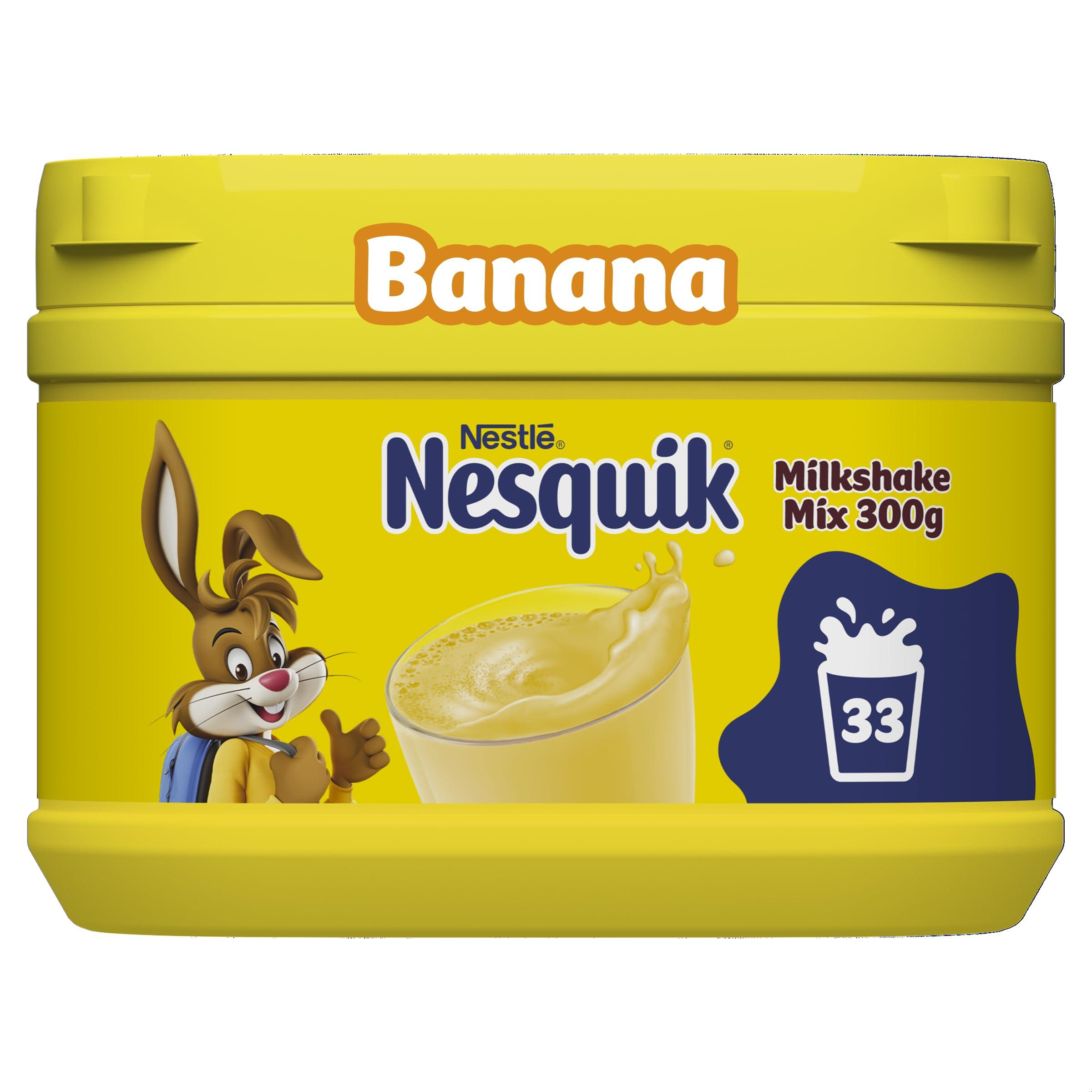 Nestle Nestle Nesquik Banana Flavour Milkshake Mix, 300 g