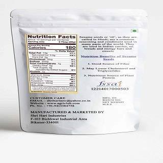 AGRI CLUB Hulled Sesame Seeds 1kg | Till | Tilhan | Safad Til | Agri Club