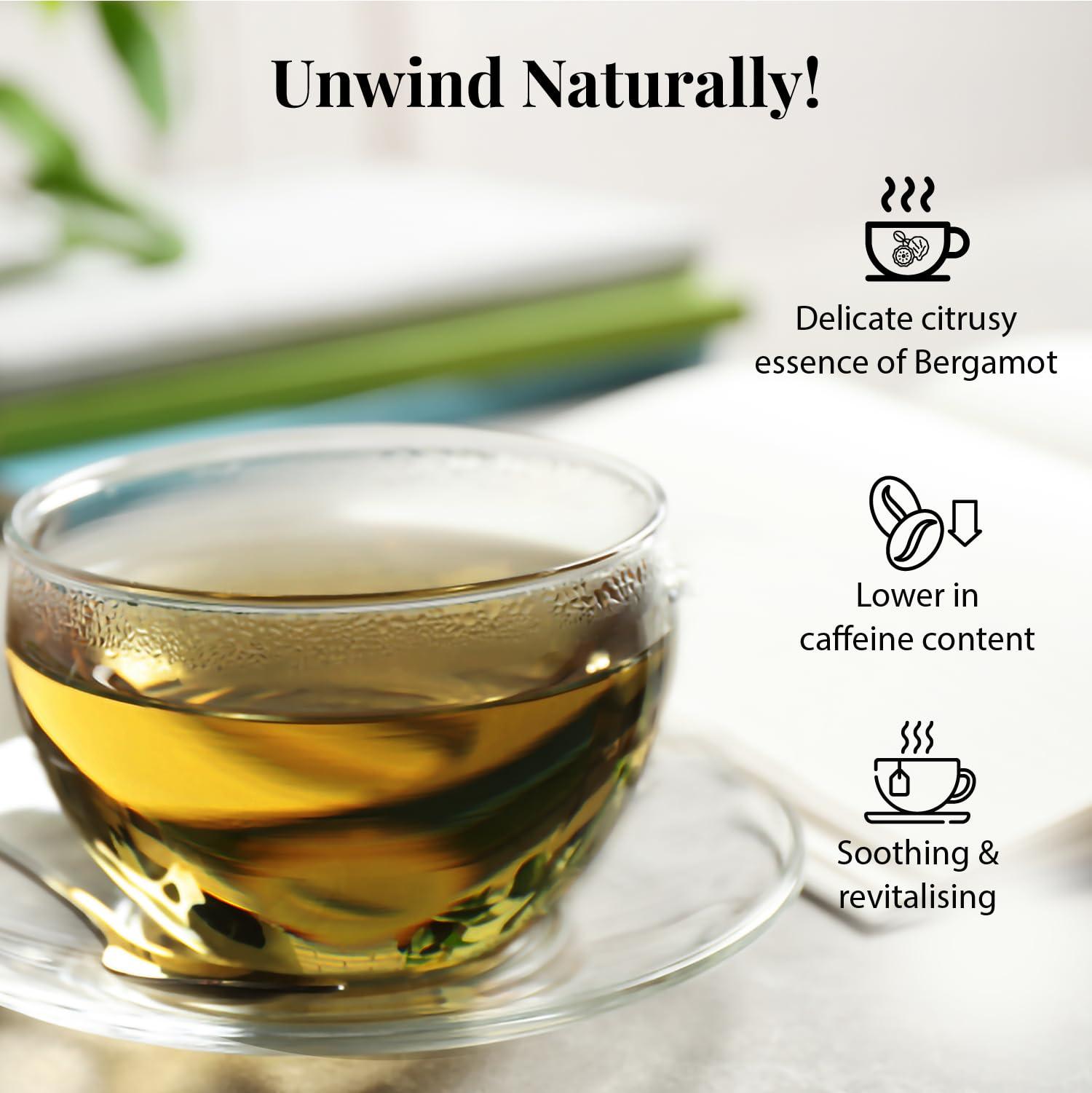 Twinings Twinings Green Tea Earl Grey, 25 Teabags, Green Tea, Delicate Citrus, Bright & Perky