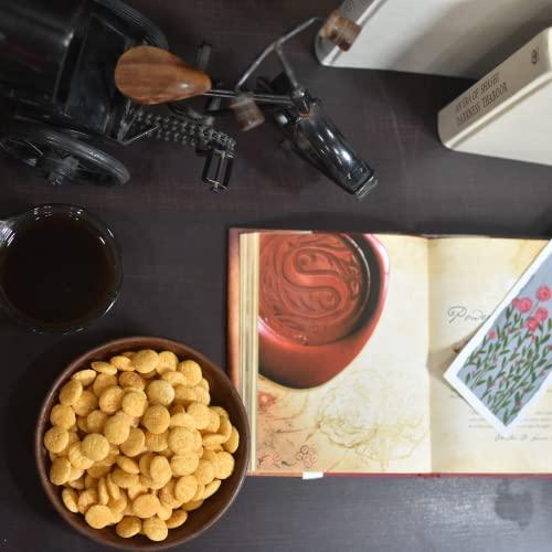 HEKA bites HEKA bites Roasted Jowar Puffs Majestic Masala - Pack of 8 | 86 Kcal | Made with 80% Jowar| Healthy Snack| Sugar Free| Cholesterol Free| Gluten Free (30g x 8) (Pack of 8)