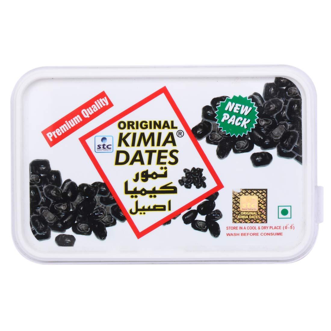 Kimia Kimia Dates, 400Gm Tray, Fresh, Vegetarian, Dried