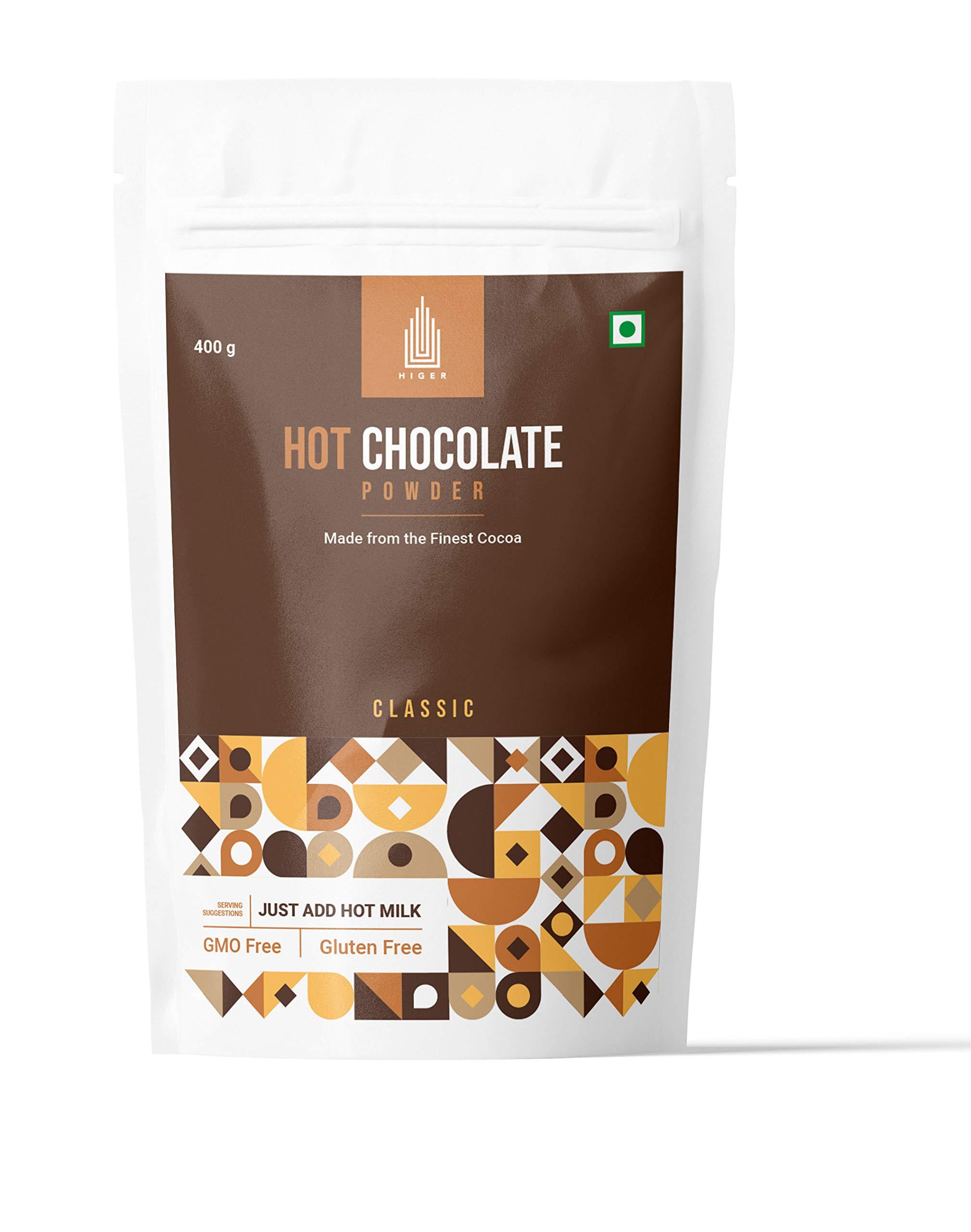 HIGER HOT CHOCOLATE POWDER HIGER HOT CHOCOLATE CLASSIC POWDER 400g