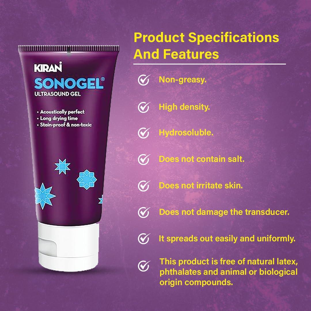 Therapeasy Therapeasy Sonogel Ultrasound Gel(250 Ml)
