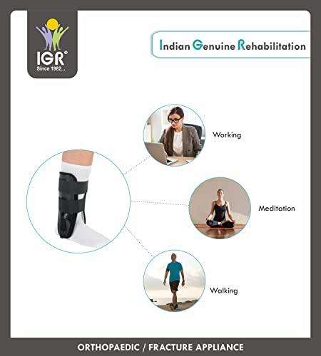 IGR IGR ANKLE STIRRUP SPLINT | Weak Ankle Joint | Ankle Sprain | Post Ankle Fracture | For Men & Women | UNIVERSAL