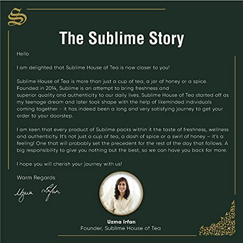 Sublime Inspiring Awe Sublime House of Tea | Flower Fete (50g) | Boosts Immunity and Gut Health, Great For Skin and Hair | Every Tea Lover's Delight