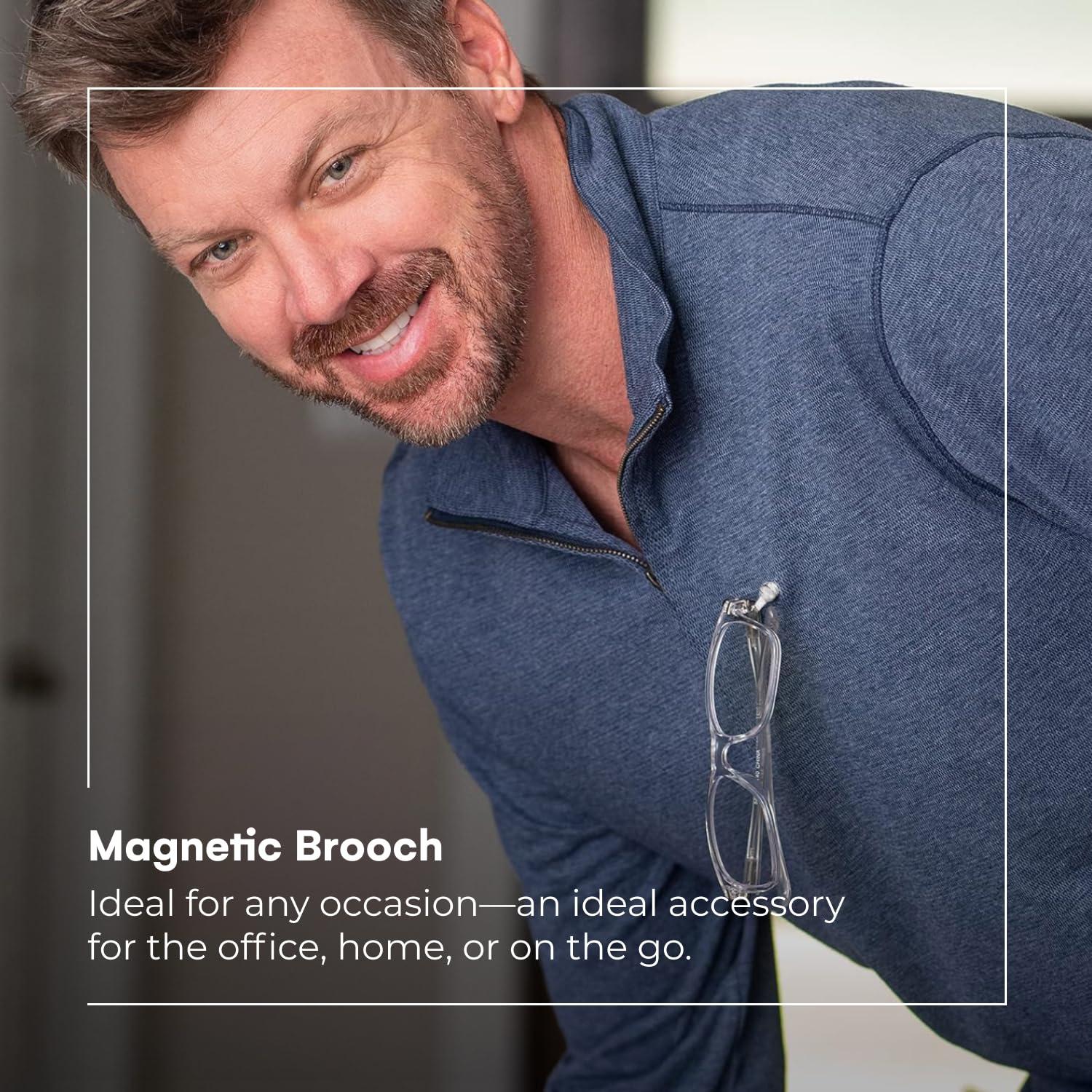 Readerest ReadeREST Original Stainless Steel & Clear Crystal Twin Pack