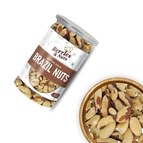 Berries And Nuts Berries And Nuts Premium Jumbo Brazil Nuts & Macadamia Nuts Combo | Brazil Nuts 200 Grams & Macadamia Nuts 170 Grams