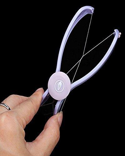 SLIQUE Slique Mezon Eyebrow Face and Body Hair Threading and Removal System (Purple)