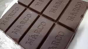 Konfiz MARCO Dark Chocolate Compound Slab Perfect for making Cookies, Cakes, Icecream, Chocolates & many more (Pack of 1, 500 gm)