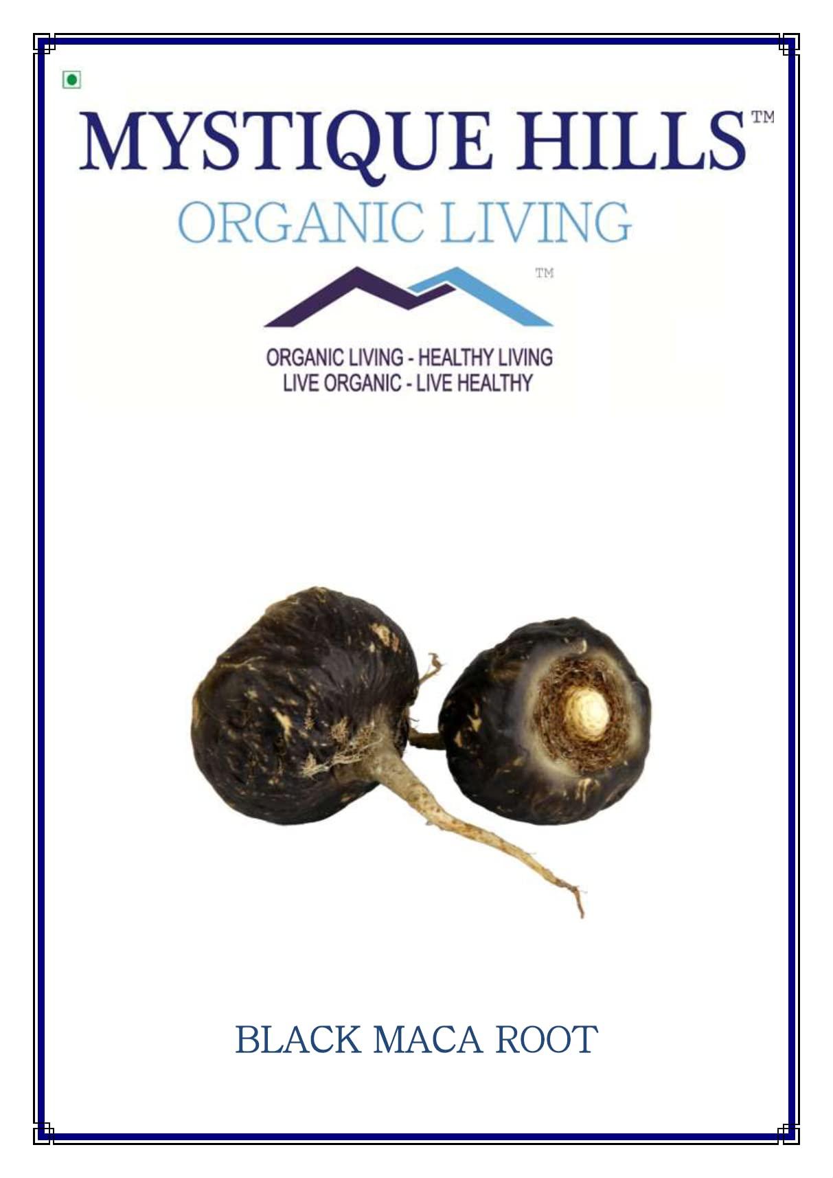 Mystique Mystique Whole Black Maca Root,100 g