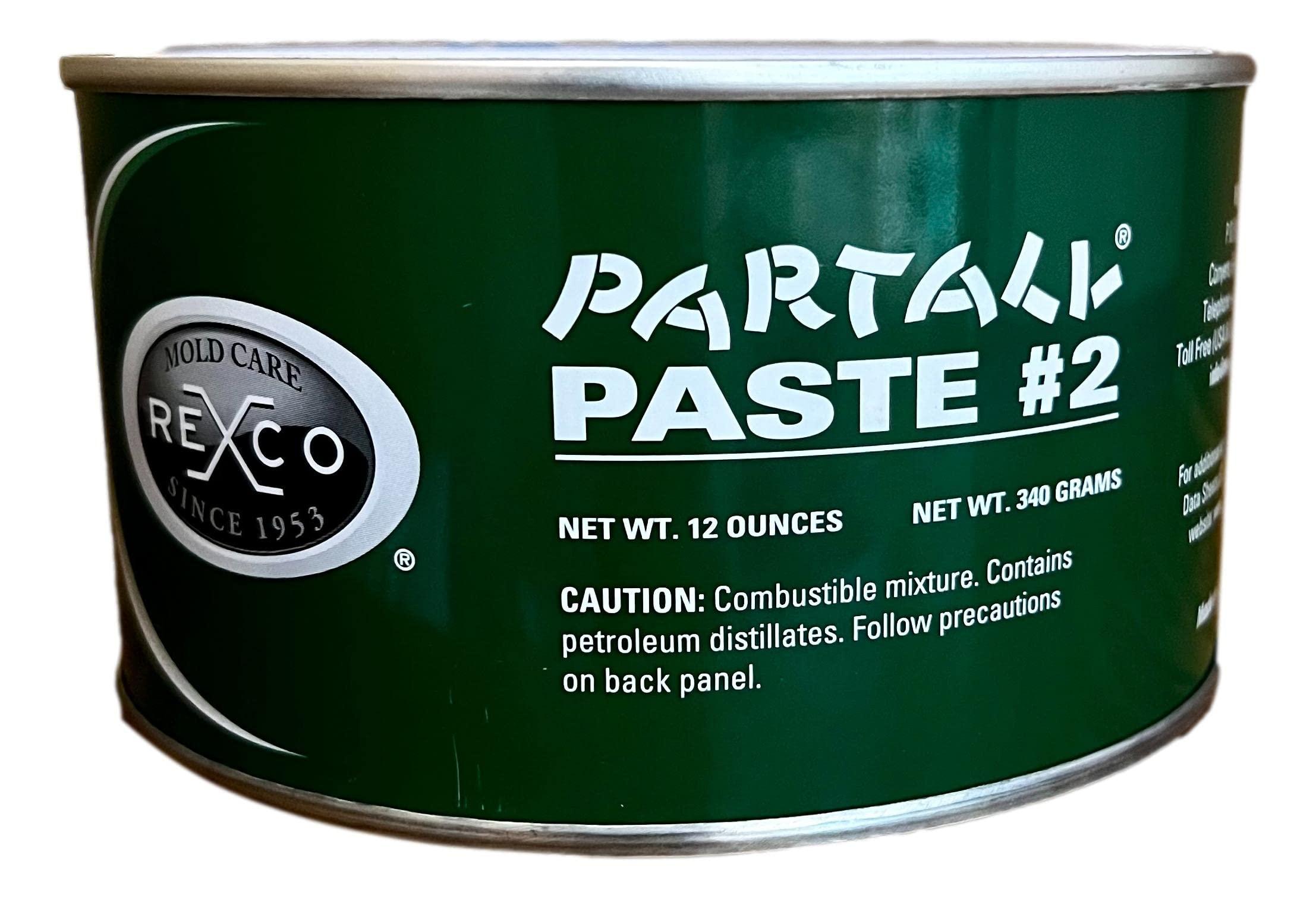 Fiberglass Supply Depot Rexco Partall Paste #2 Mold Release Wax -12 oz can