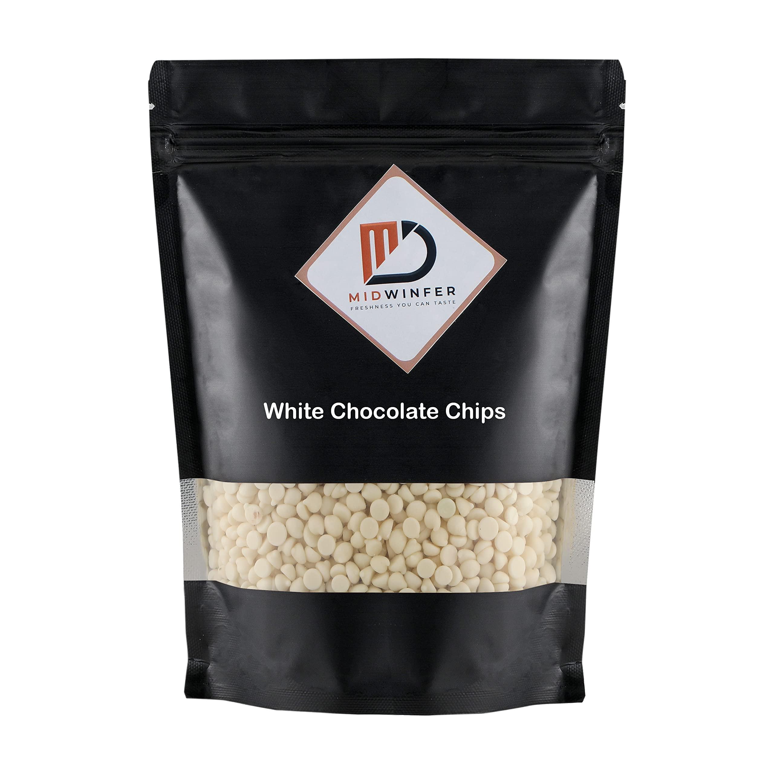 Midwinfer Midwinfer White Chocolate Chips 800g For Cake Decoration