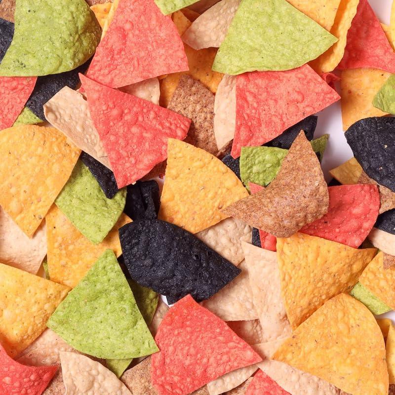 JOYTOSS JOYTOSS Blue Corn Tortilla Wrap | Fresh Taste & Soft Texture l Best for Wraps, Tacos, Nachos & Rolls l Ready to Eat Healthy Food - Pack of 50 Pcs