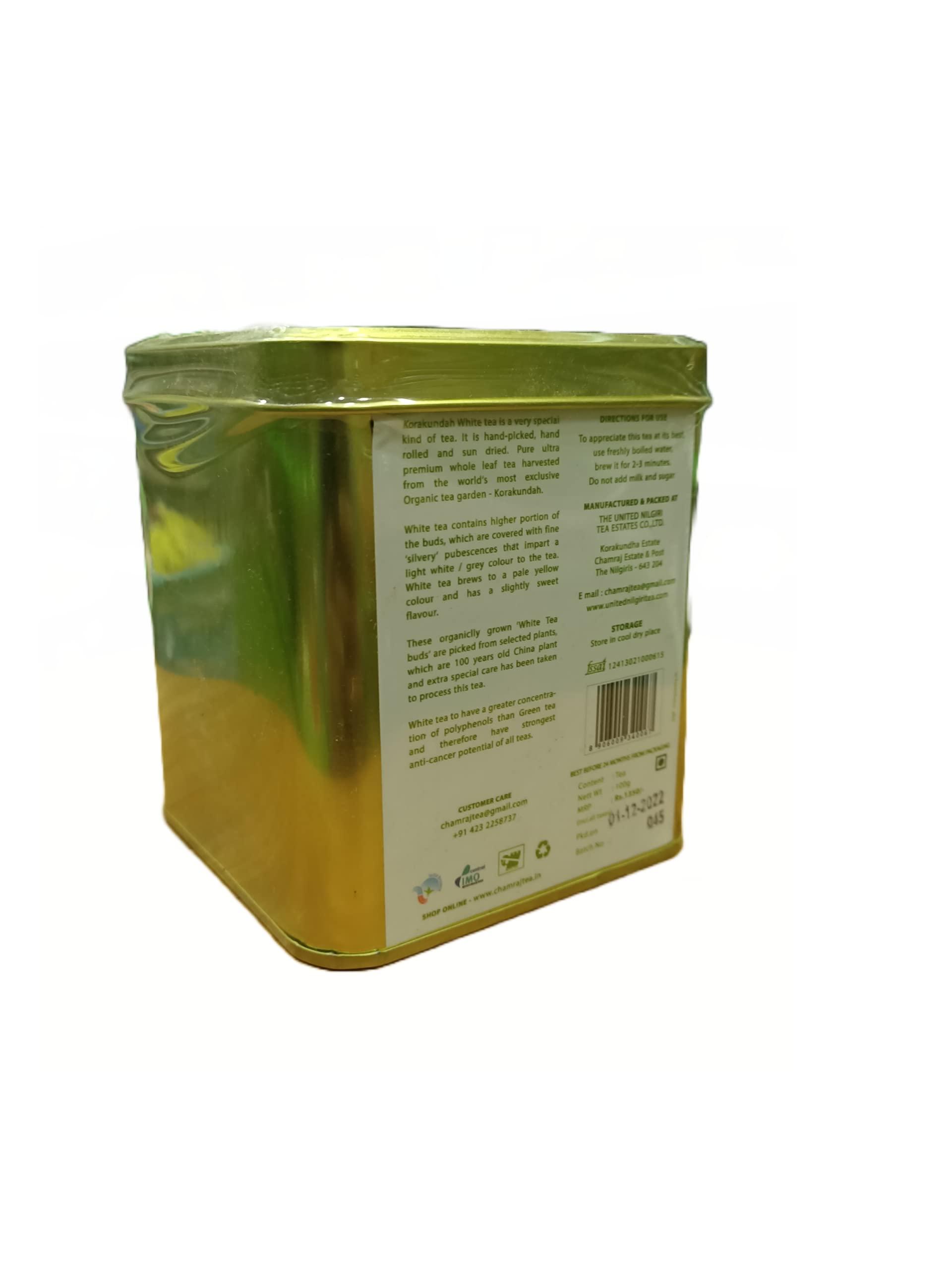 Generic Korakundah White Tea 100 g (Pack Of 1) Since 1922-Very Special Kind Of Tea