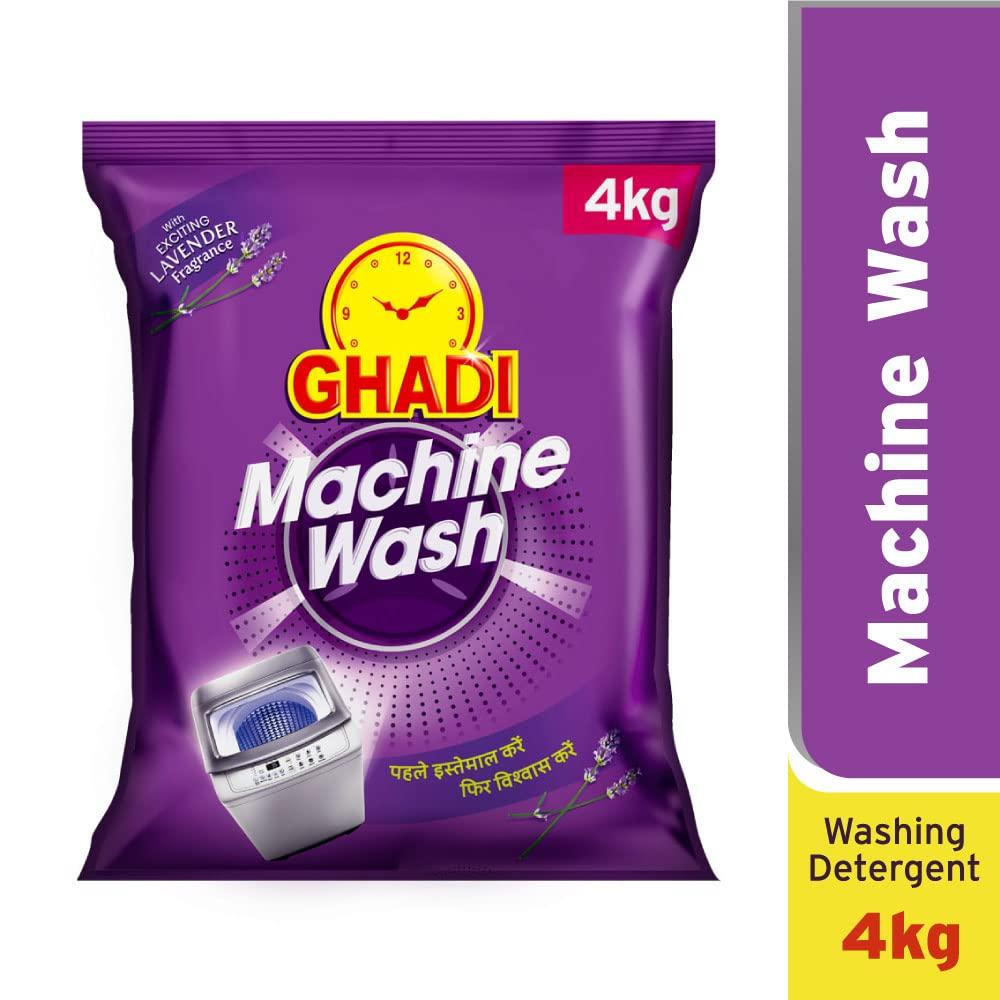 Ghadi Ghadi Machine Wash Detergent Powder 4 Kg, Pack of 1