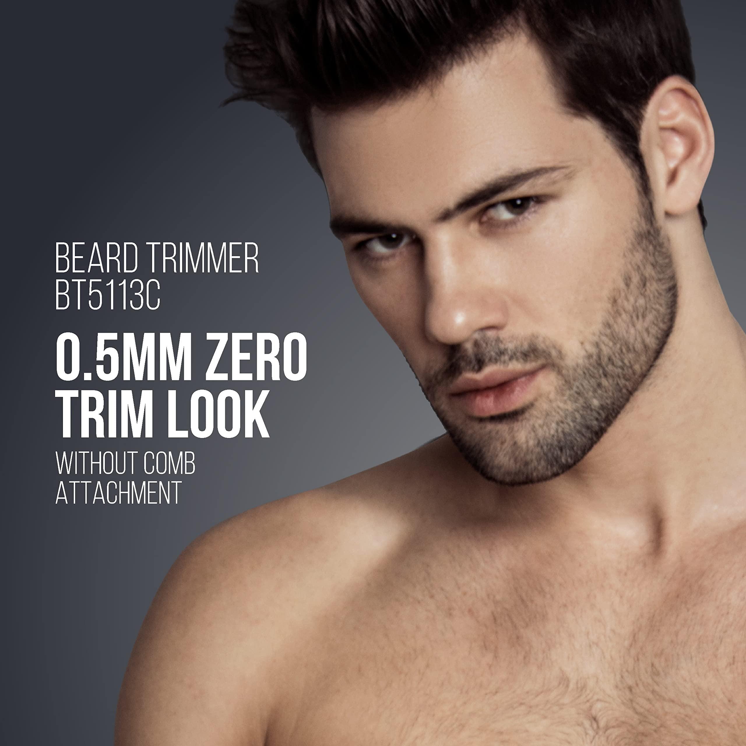 Havells Havells Bt5113 Rechargeable Beard Trimmer,Super Fast Charge,Trimming Lengths Upto 13 Mm For Multiple Styles (Military) (Black&Green),Men