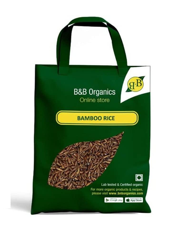 B&B Organics B&B Organics Bamboo Rice (3kg), Nutrient and Fibre Rich/Moongil Arisi/Authentic and Healthy Rice