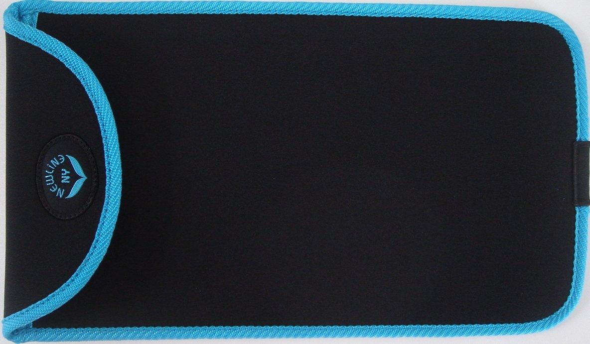 NEWLINE NY NewlineNY Travel Protection Sleeve for 700 Series Mini Bathroom Scale, NY-MSS101-BBL Black with Blue Edges (Case only, No Scale)
