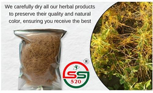 SS520 SS520 Amar Bel 50g. Amarbel AkashBel Swarn lata Afteeyun Aftimoon Dodder Cuscuta reflexa