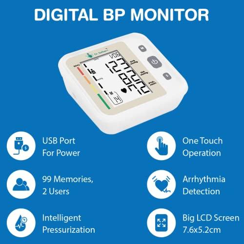 Dr. Seibert Dr.Seibert DSB-1 Blood Pressure Monitor Fully Automatic with USB Port And 3 year Warranty