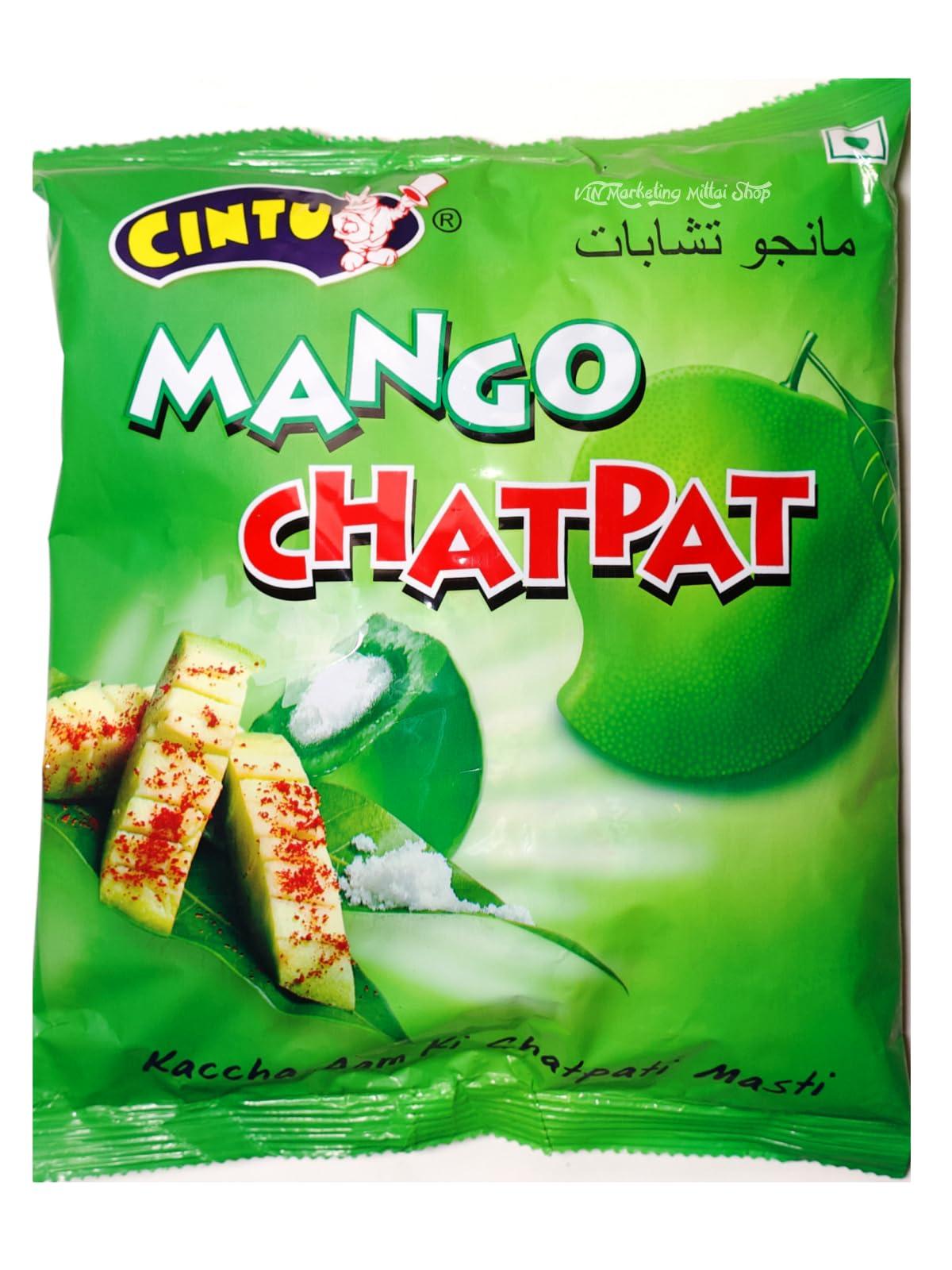 Cintu CINTU 20 Packs - Mango Chatpat Candy | Pack of 160 Pieces + Mango Doubles Center-filled Candy | Pack of 150 Pieces