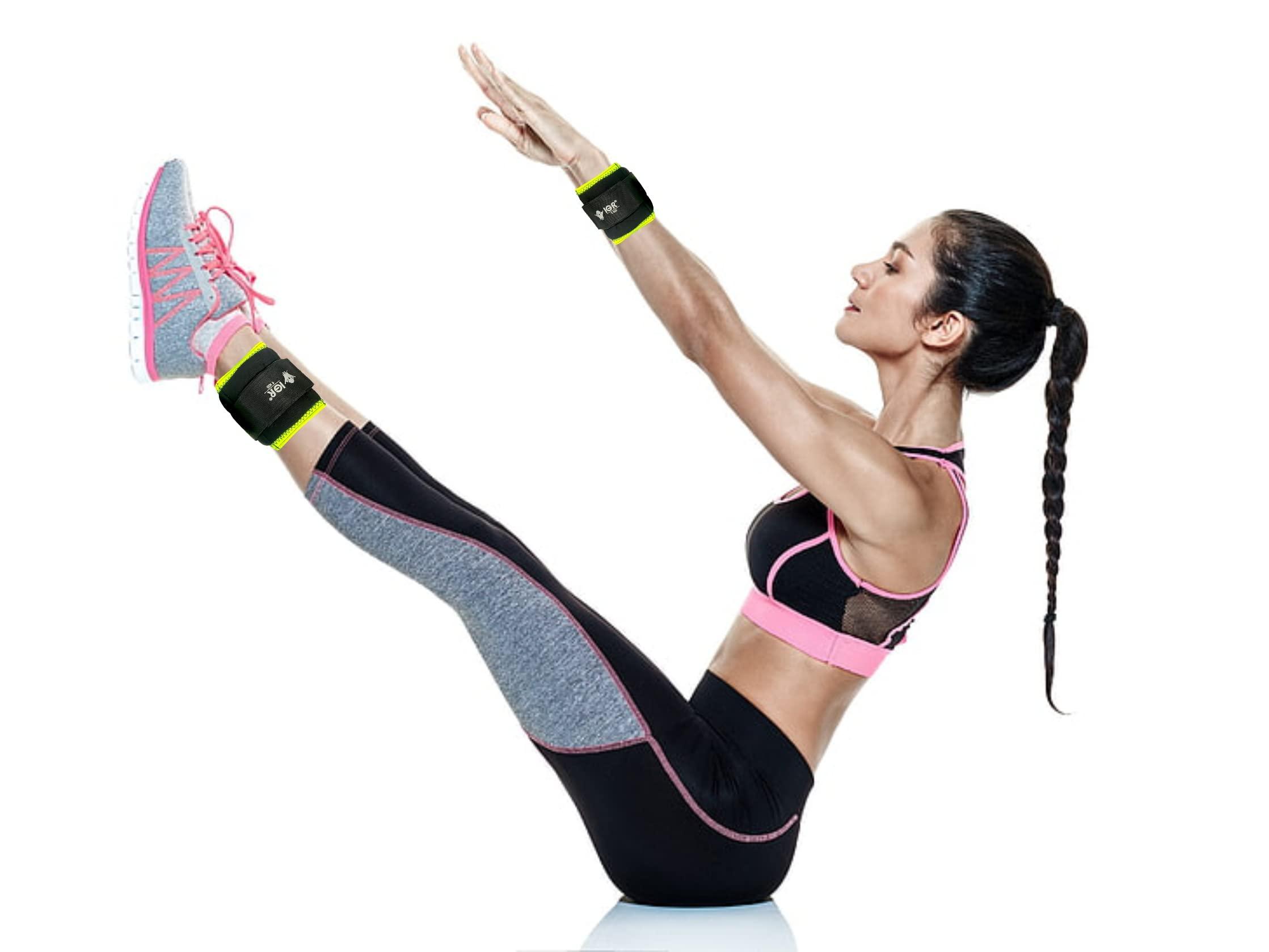 Dr Aedass IGR WEIGHT CUFF 3KG X 1 Pc. Adjustable STRAPS | Wrist - Ankle Weight Band | Physiotherapy Wrist | Ankle | Jogging | Cycling | Aerobics | Toning | Cardio | Glutes | Squat with Leg Lift | Supermens - Weighted Arm Circles | Rehabilitation | Men & Women