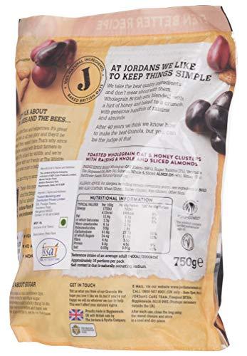 Jordans JORDANS Crunchy Oat Granola Raisin & Almond, 750 g, Pack of 1