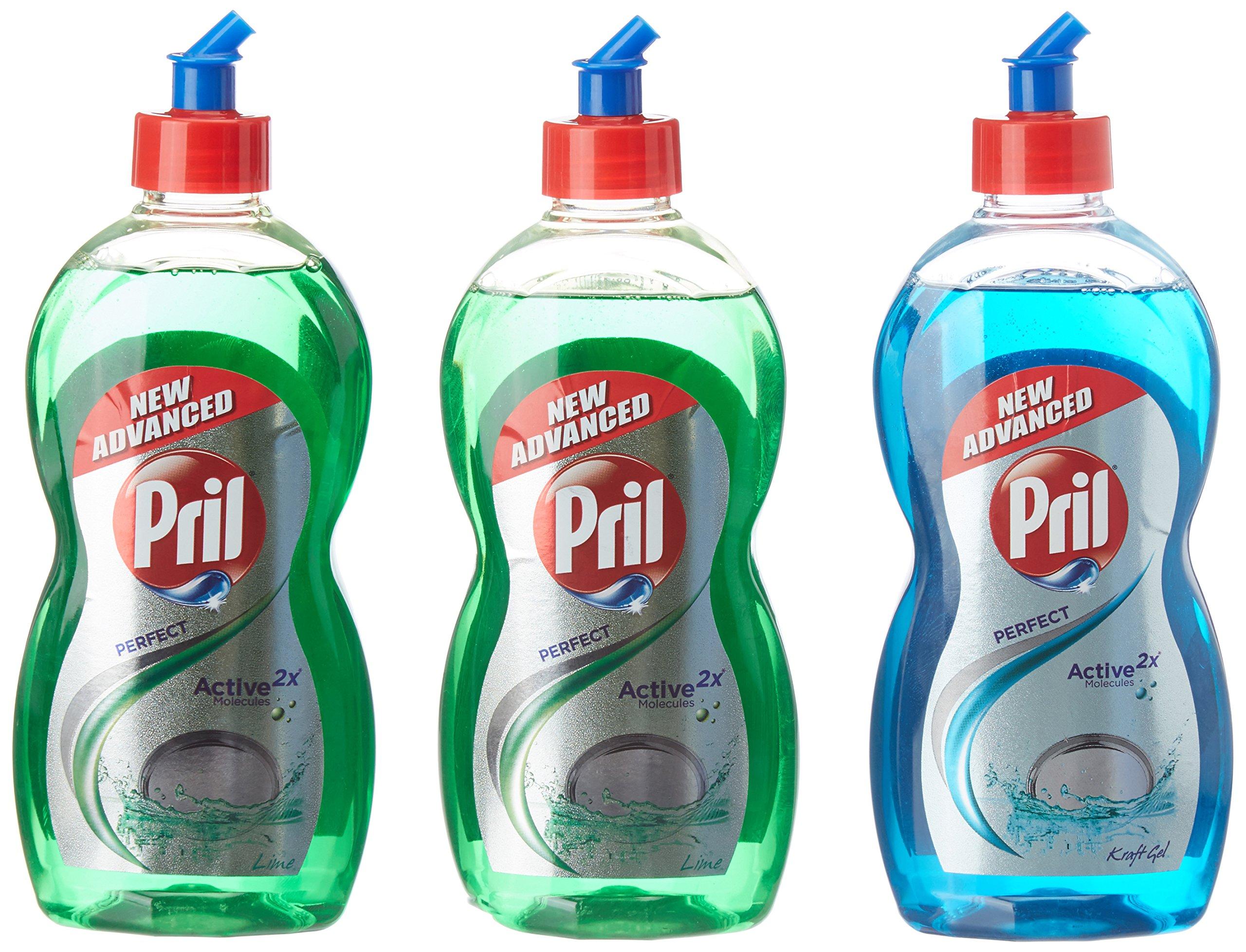 Pril Pril Dish Washing Liquid - 500 ml (Pack of 3)