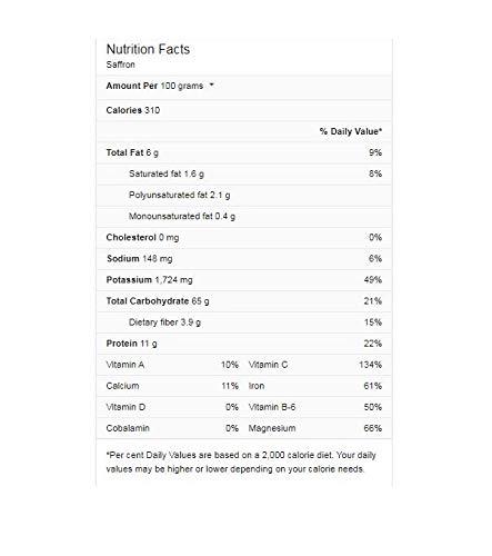 Noor Brand Saffron Noor Brand Saffron Kesar Flowers, 1 Gram, Saffron