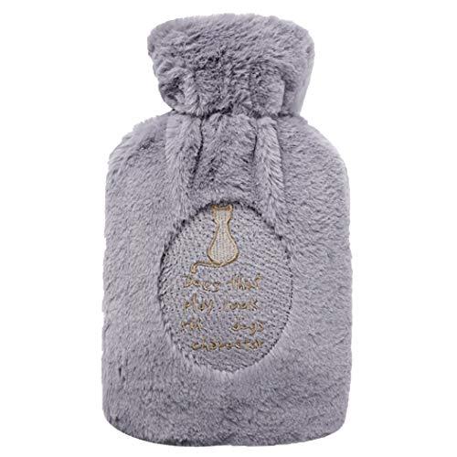 JUSTDOLIFE JUSTDOLIFE Hot Water Bottle Multiuse Portable Fashion Hot Water Bag with Cover for Office