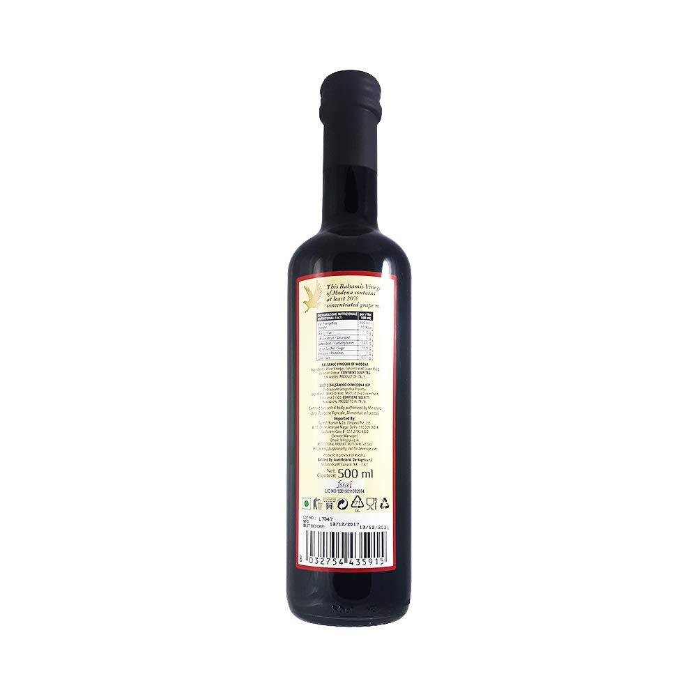 De Nigris De Nigris Balsamic Vinegar, 500ml, Product of Italy