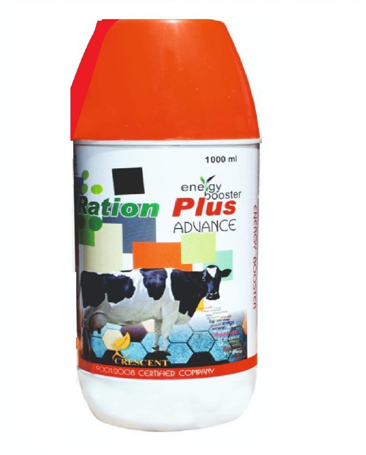 CRESCENT LIFE SCIENCES PVT. LTD. Ration Plus Advance Energy Booster for Cattle 1000ml
