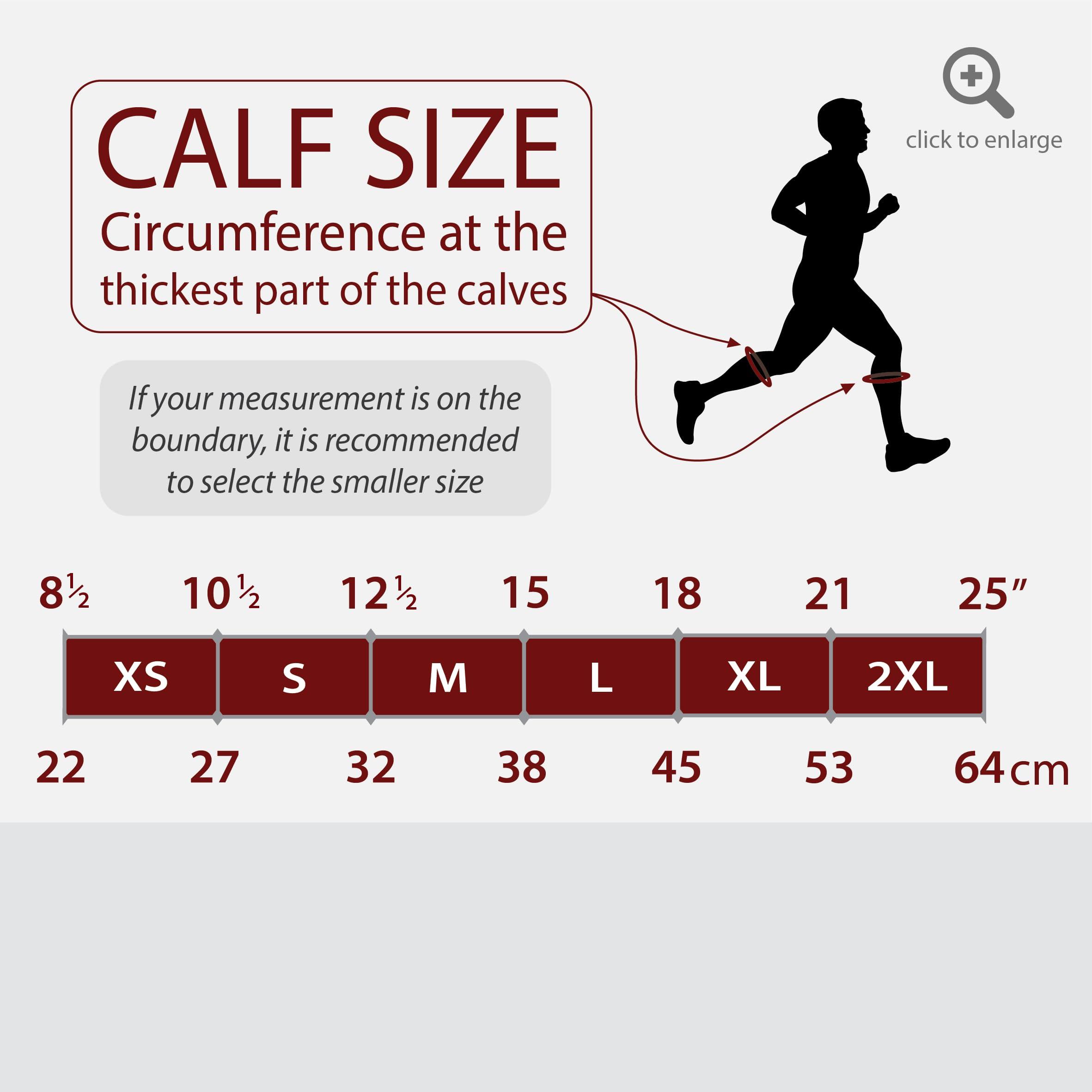 Rymora Rymora Calf Compression Sleeves Men Women Shin Splints Running (Pair Purple) (XL)