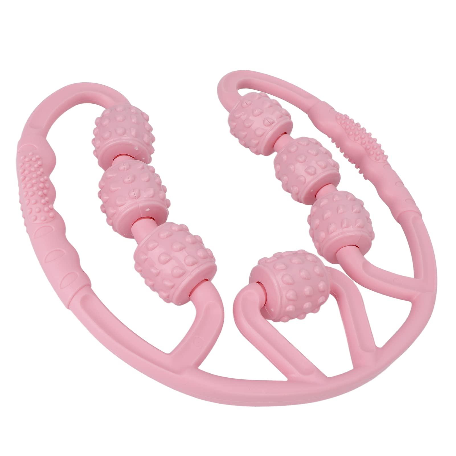 Ironctic Leg Muscle Roller, Drop Shaped Muscle Massage Roller 7 Wheels for Thigh for Gym Use