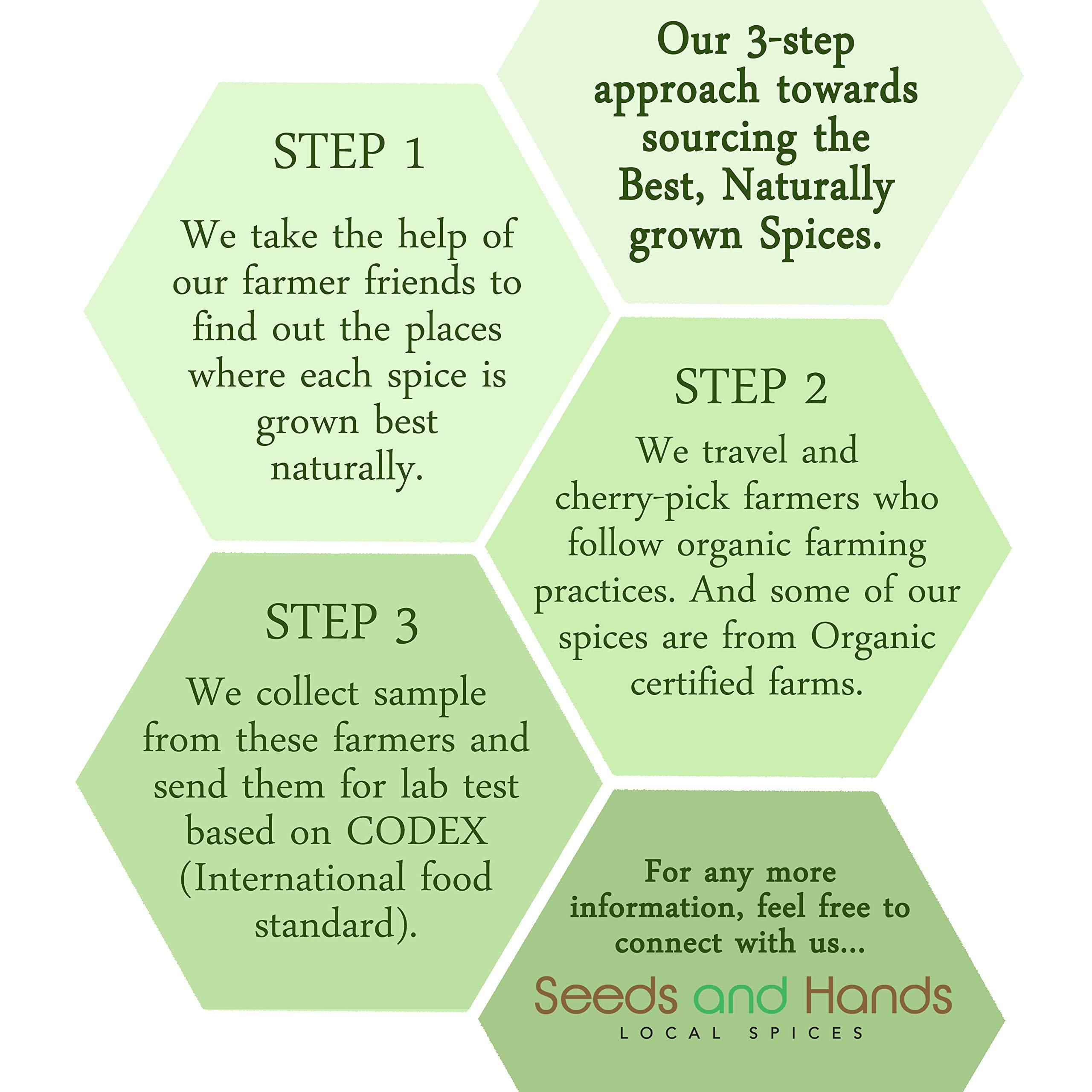 Seeds and Hands Seeds and Hands Wayanad Hand-Peeled Cardamom Seeds (100g)