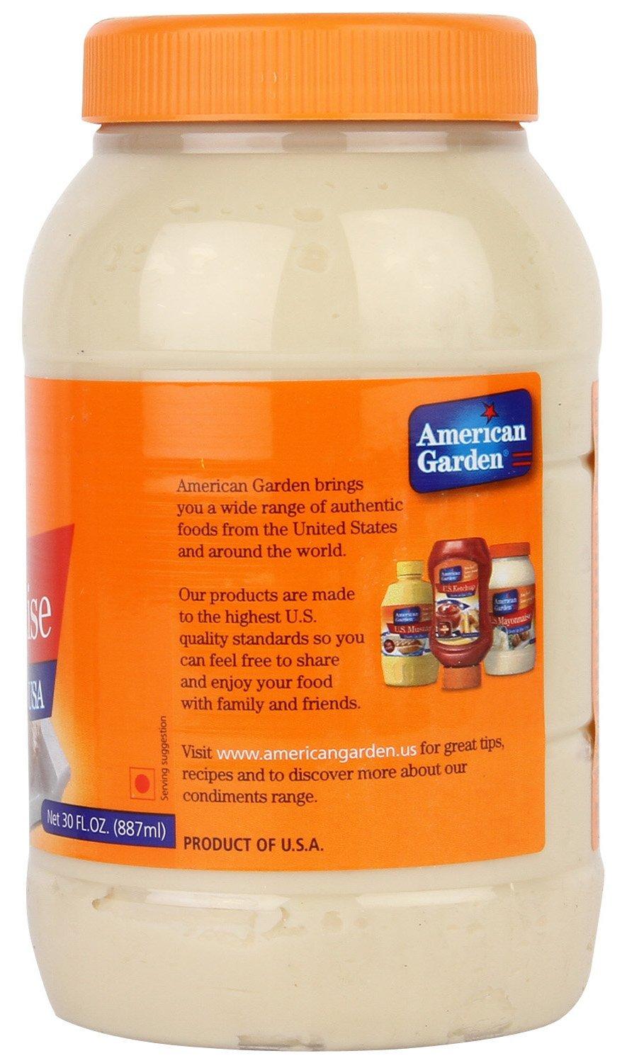 American Garden American Garden U.S. Mayonnaise, Gluten Free, 887 ml Jar
