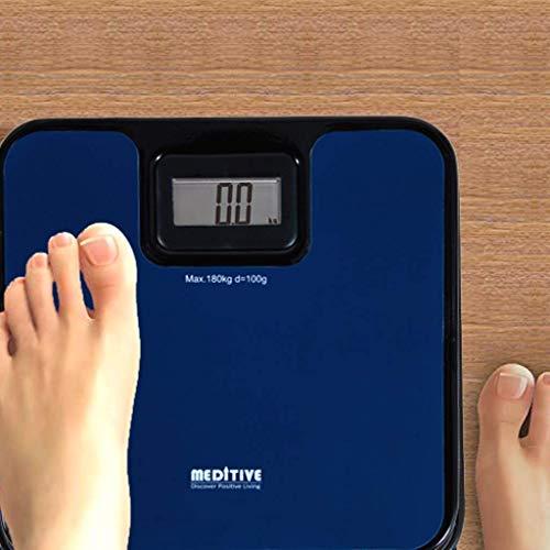 MEDITIVE MEDITIVE Digital Human Weighing Scale for Body weight, Durable Glass Platform, BMI Bluetooth Scale, (Minimum Weight: 7Kg, Maximum Weight: 180 Kg)