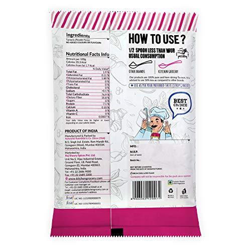 Kitchen Grocery Kitchen Grocery Turmeric Powder Mild Aroma Strong Flavour - Pack of 12 (100gm)