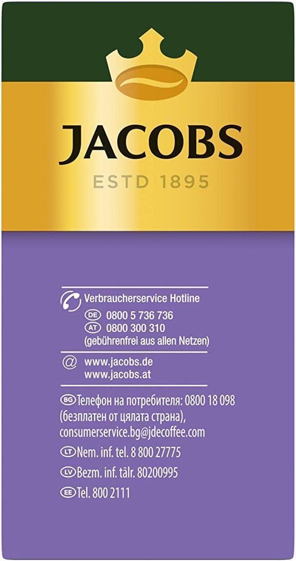 Jacobs Jacobs Milka 3 in 1 Coffee Specialties - 10 Sticks with Instant Coffee 180g (Imported)