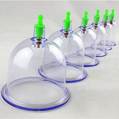 Acupressure India Acupressure India Hijama Loose Cup Set- Size-1,2,3,4,5,6 (10 Cup)