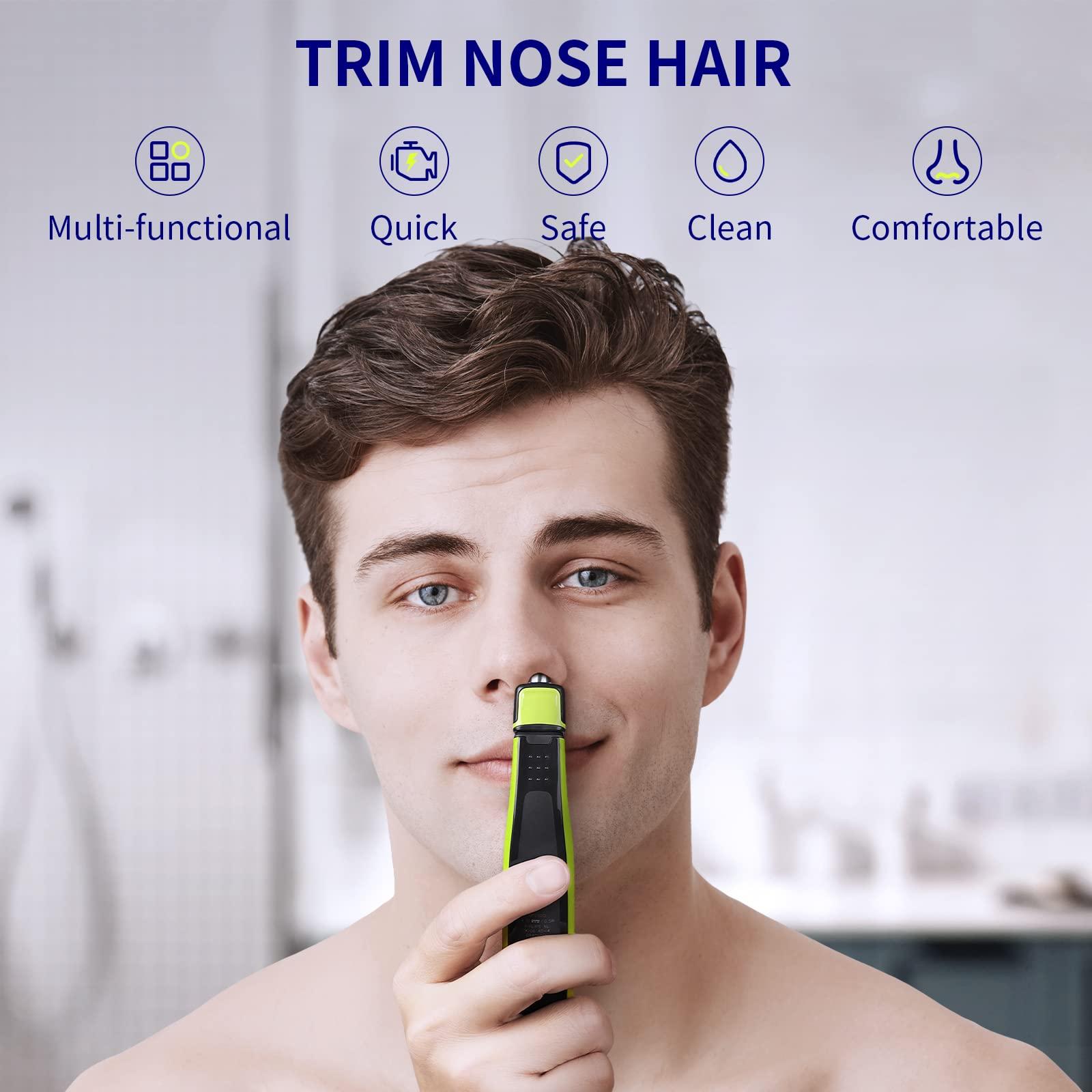 WESYNC WESYNC Yinke Manual Replacement Heads For Nose Hair Trimmer - Compatible With One Blade Handles