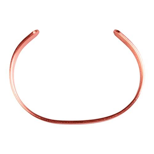 Apex Apex Copper Bracelet, Solid Band