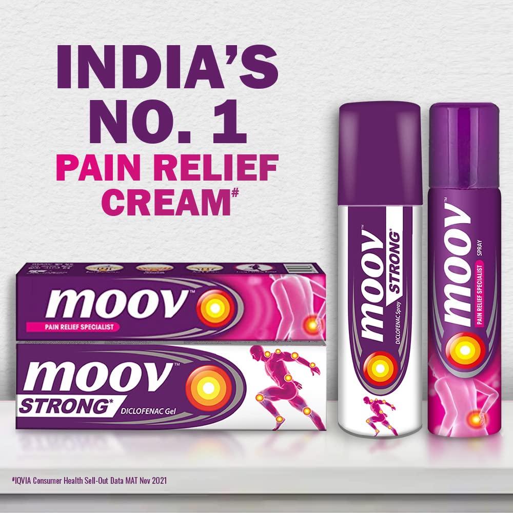 Moov Moov Instant Pain Relief Spray - 50 g, Pack of 2