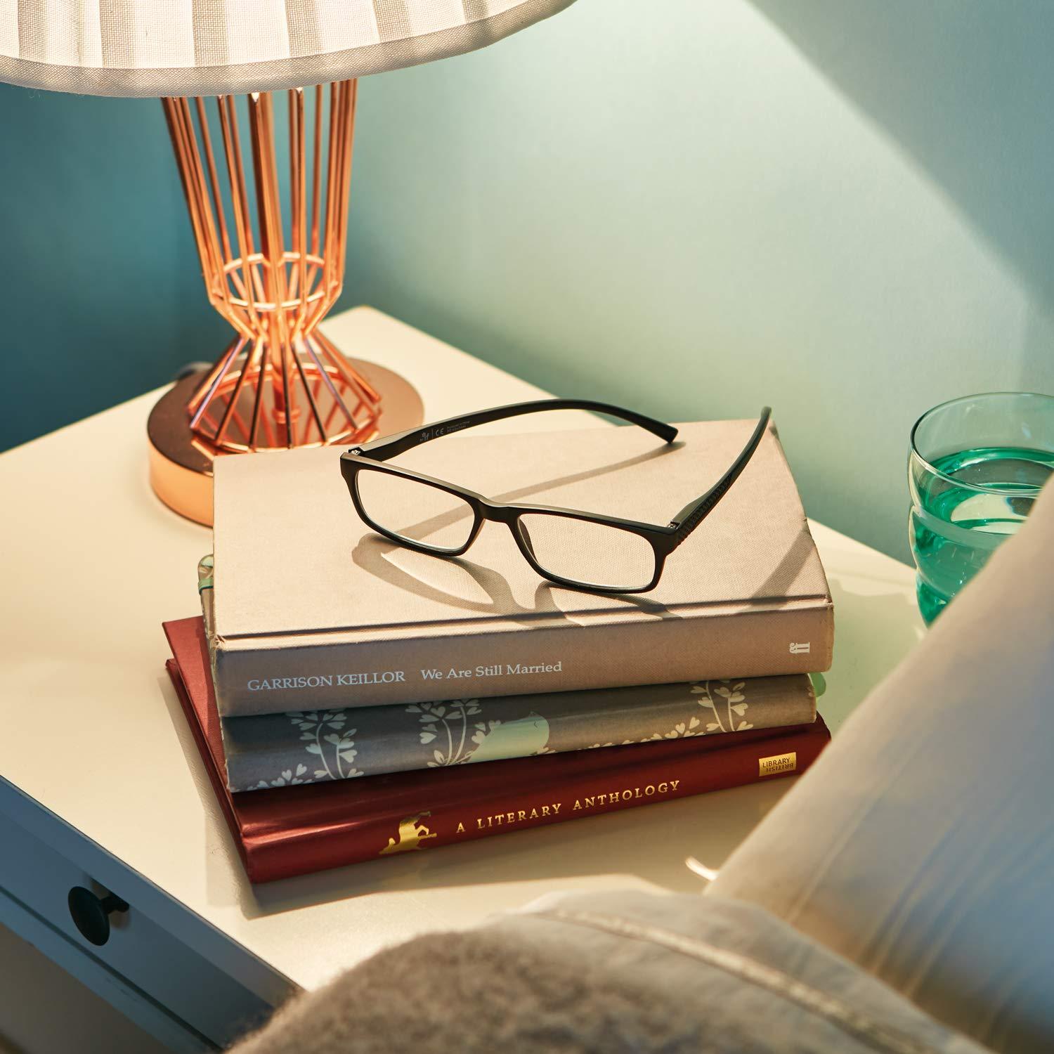 IF Spare Pair - Reading Glasses +2.0, Black, 0.62\" x 5\"