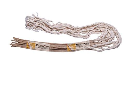 BlomiDeal BlomiDeal Thread Yoga Traditional Sutra Neti Kriya with Wax for Yogic Kriya (50)