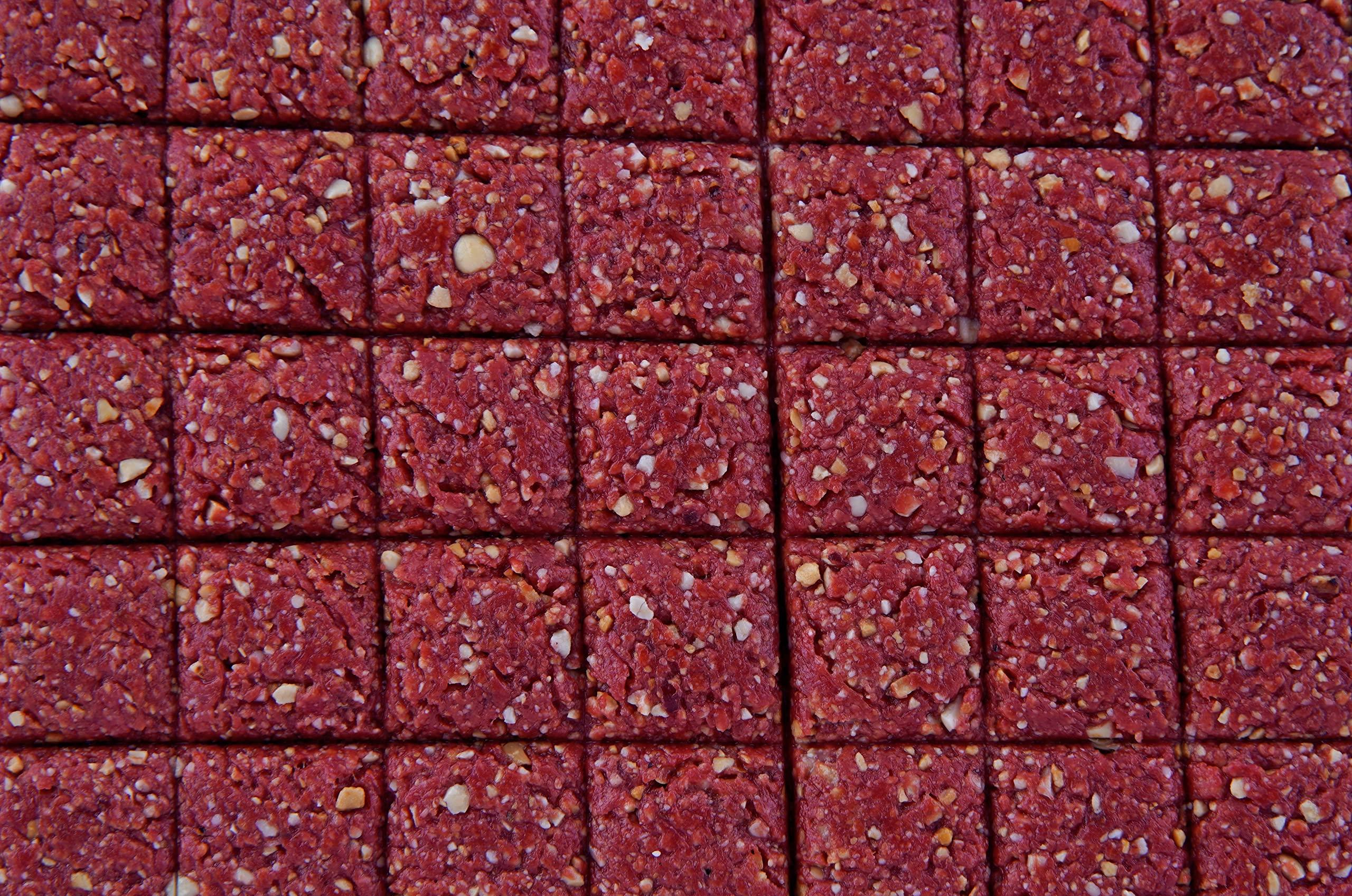 LONAVALA FOODS Lonavala Strawberry Groundnut Crushed Chikki,| No Added Preservatives and Colours | Lonavala Foods at your doorstep (400 Grams)